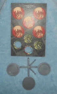 Marvel Crisis Protocol Rogue & Gambit NUR 7 Token & 3 Basen ohne Figuren X-Men - Bild 1 von 2