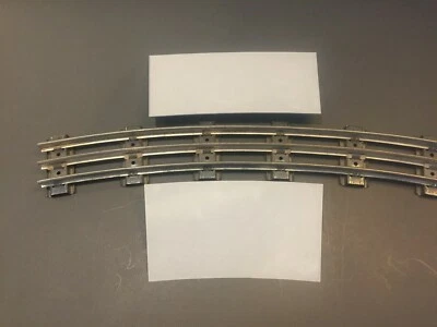 CURVED O31 O42 O54 O72 GRADE CROSSING for Lionel or similar 3 Rail Tubular Track - Image 1 of 4