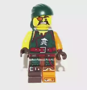 Lego Ninijago Minifigura Sqiffy Skybound NINJA Del Set 70604 Nueva Minifigura - Imagen 1 de 1