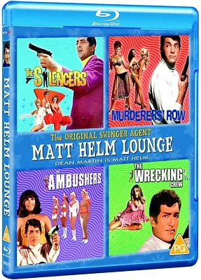 MATT HELM LOUNGE Dean Martin 4 Film Blu-Ray Set BRAND NEW (USA Compatible) - Image 1 of 2