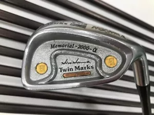 HONMA GOLF Twin Marks 2000-α 10pcs Iron Set 3-11/SW Flex-R 1STAR No H/C F/S - Picture 1 of 6