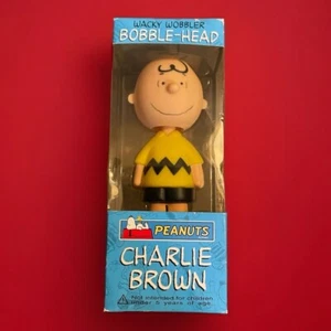 Funko Pop Vintage! Peanuts Charlie Brown classico Bobble-Head Wacky Wobbler raro - Foto 1 di 9