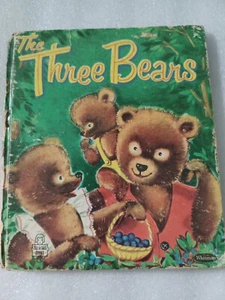 Vintage kids/children's Book: The Three Bears, 1955 HC Whitman Tell-A-Tale Books - Picture 1 of 8