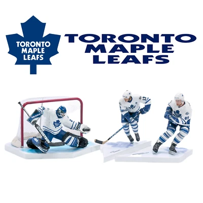 Эксклюзивный комбинированный набор из 3 фигурок Mcfarlane NHL Toronto Maple Leafs - Изображение 1 из 4