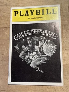 ¡The Secret Garden Jan 1992 Broadway Playbill! DAISY EGAN Rebecca Luker McGILLIN+ - Imagen 1 de 6