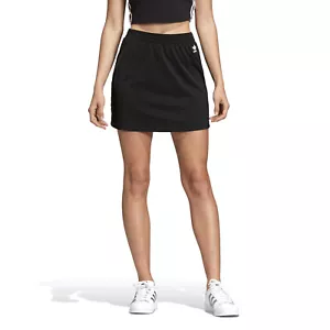 adidas Originals Women's Styling Complements SC Snap Button Skirt Black XS S M - Picture 1 of 11