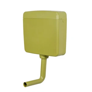 Belvit Topazio Moosgrün Spülkasten Aufputzspülkasten Start-Stopp 3/9L - Bild 1 von 5