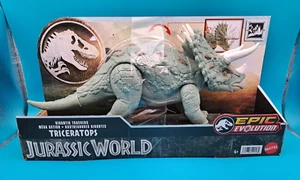 Jurassic World Triceratops Dinosaurier Dino Figur Mattel ca. 30cm OVP NEUWERTIG - Bild 1 von 8