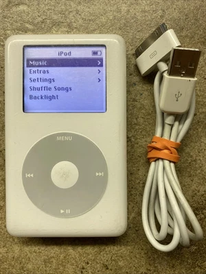 iPod Classic 4th Generation 256GB White A1099 - New Battery - Tested & Working ! - Image 1 of 4