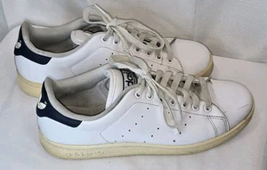 Adidas Stan Smith weiß blau Größe 10 Herren blau weiß - Bild 1 von 10