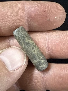 Präkolumbianische Jade Jadit Röhre Perle gefunden in Guatemala Inka Azteken Maya PC1001 - Bild 1 von 6