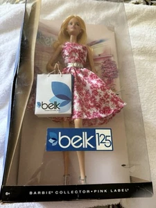 Barbie Belk 125 anni Pink Label Collezione Bambola 2012 X8248 Modello Muse Lara Face - Foto 1 di 5