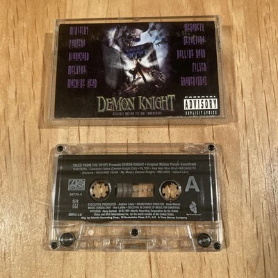 Tales From The Crypt Presents Demon Knight CASSETTE TAPE 1st US issue pantera - Image 1 of 3