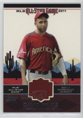 Actualización Topps All-Star Stitches Reliquias David Price 2011 #AS-68 Foto 1 de 2