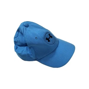 Under Armour Golf Cap Hat Baby Blue Youth Sz Sm/Med Stretch EUC Teen Preppy  - Picture 1 of 5