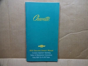 1979 Chevrolet Chevette Owners Manual original - Picture 1 of 5