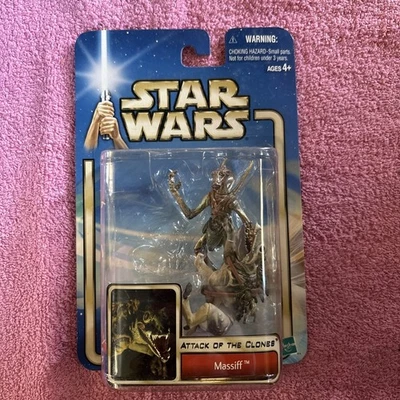 Figura de acción Hasbro Star Wars: Attack of the Clones MASSIFF en estuche Foto 1 de 4