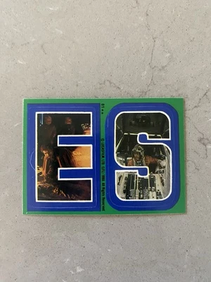 ES LANDO Luke Skywalker 1980 Topps Star Wars The Empire Strikes Back Sticker #81 - Image 1 of 2