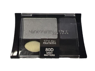 Maybelline New York Expert Wear Eyeshadow Duo Stylish Smokes 80D Grey Matters - Image 1 of 3