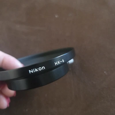 Nikon HK-6 Slip-On Lens Hood For Nikkor 20mm f/3.5 Made In Japan.  - Image 1 of 4