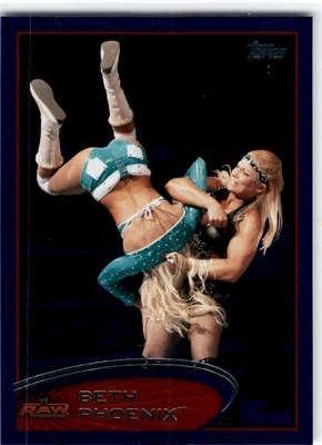 2012 Topps WWE #3 Beth Phoenix Purple - Image 1 of 2