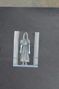 ACEO Original Art Horror im Schrank Mischtechnik kein Druck - Bild 1 von 3