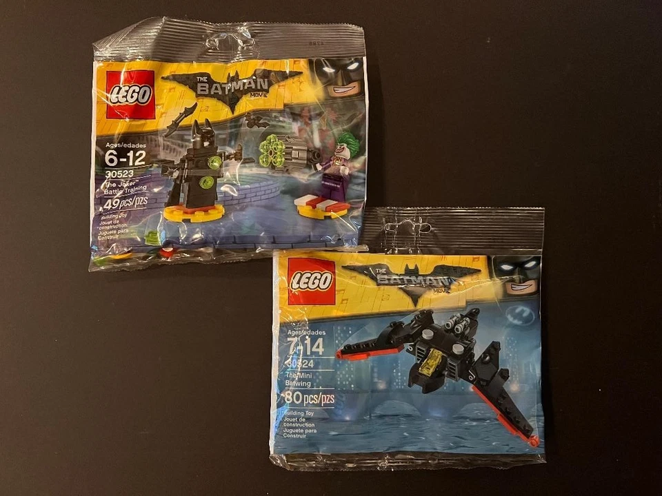 LEGO La Película Batman Lote Bolsa de Polietileno, #30523 y #30524 NUEVO Foto 1 de 1