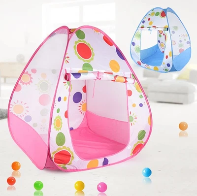 Детская раскладная игровая палатка — складной домик для игр в помещении и на открытом воздухе с подсолнухом 1 шт. - Изображение 1 из 4
