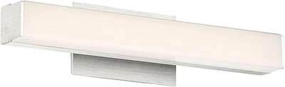 WAC Lighting WS-77624-30-AL Brink 12 in LED Light Bar Wall Sconce Brushed Silver - Image 1 of 3