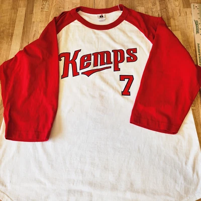 JERSEY BADGER SPORT KEMPS 7 JOE MAUER ROJO BLANCO AZUL MANGA 3/4 TALLA XL Foto 1 de 4