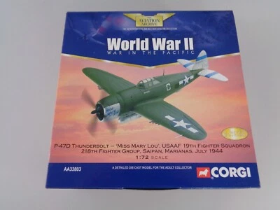 Corgi AA33803 Modell Flugzeug P-47D Thunderbolt 1944 1:72 (7488) - Bild 1 von 4