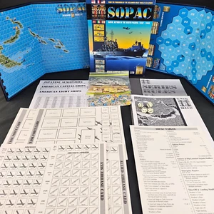 SOPAC: Naval Action in South Pacific WWII Naval Combat Wargame Avalanche Press - Picture 1 of 6