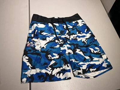 Pantalones Cortos Pelágicos Para Hombre 32 Azul Blanco Camuflaje 222 Boardshorts Bañador Peces Pesca Foto 1 de 4