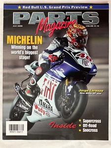Parts unlimited magazine July 2008 Jorge Lorenzo Fiat #48 Yamaha USGP - Picture 1 of 8
