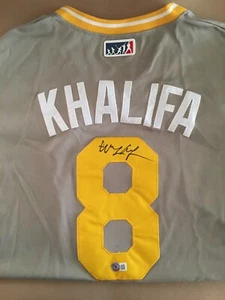 Wiz Khalifa Signed Jersey. MLB Pittsburgh Pirates. Beckett COA - Picture 1 of 2
