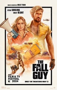 The Fall Guy (2024)_4 Poster Canvas Movie Film Print A0 A1 A2 A3 A4 A5 A6 Art Wa - Picture 1 of 11