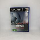 PREMIER MANAGER 05-06 Playstation 2 PS2 Complete PAL Game Good Condition