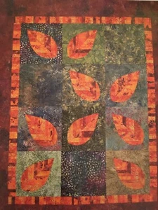 A WALK IN THE WOODS Quilting Pattern 42" x 51" Wall Hanging Lap Quilt FS217 - Picture 1 of 2