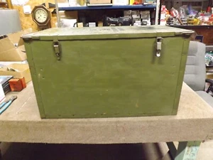 Vintage US Military Box 31"x17"x18" - Picture 1 of 14