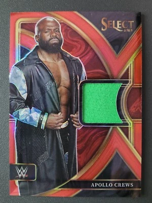 2023 Panini Select WWE SELECTIVE SWATCHES #SW-ACR APOLLO CREWS /99 - Image 1 of 2