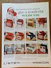 1957 Webcor Ad  Phonographs Models Tape Recorders Christmas Theme 12 Models