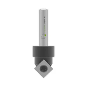 Systemshop24 Wendeplatten-V-Nut- und Schriftenfräser HM Z1 D17mm AL8,3mm 92° S8 - Bild 1 von 5