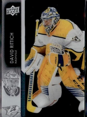 21/22 UPPER DECK EXTENDED CLEAR CUT #590 DAVID RITTICH - Image 1 of 2