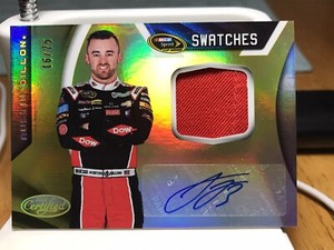 2016 Certified Sprint Cup Signature Swatches Mirror Gold Austin Dillon Auto /25
