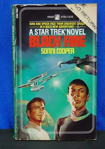 Black Fire No. 8 by Sonni Cooper (1983, Paperback) Star Trek Novel - Imagen 1 de 2