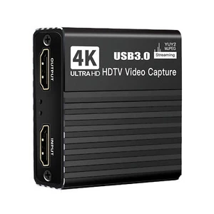 Capture Card For Streaming 1080P Video Capture Device 60FPS Adapter 4K Candid - Picture 1 of 12