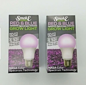 2-Pack Grow Bulb LED Red & Blue Spectrum Miracle LED Smoke Phonics B07NQC95ZV - Picture 1 of 5