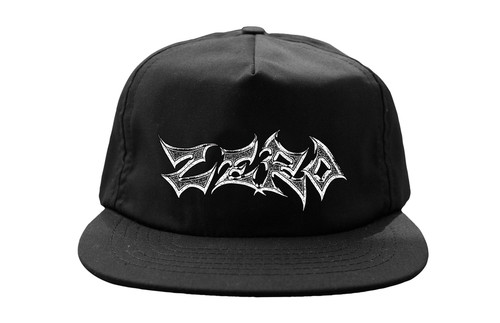 ZERO Skateboards Less Than Zero Black Snapback Hat | eBay
