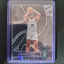 2021-22 Panini Spectra CAMERON THOMAS RC rookie card #114 Brooklyn Nets