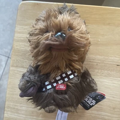 Disney Star Wars Stuffed Talking 9" Chewbacca - Totalmente Nuevo Foto 1 de 4